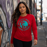 Womens Eat Sleep Brawl Repeat Long Sleeve Tee