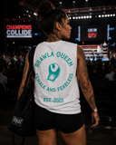 Womens Brawla Queen Singlet Top