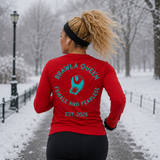 Womens Brawla Queen Long Sleeve Tee