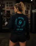 Womens Eat Sleep Brawl Repeat Jumper