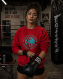 Womens Eat Sleep Brawl Repeat Jumper