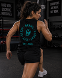 Womens Eat Sleep Brawl Repeat Singlet Top