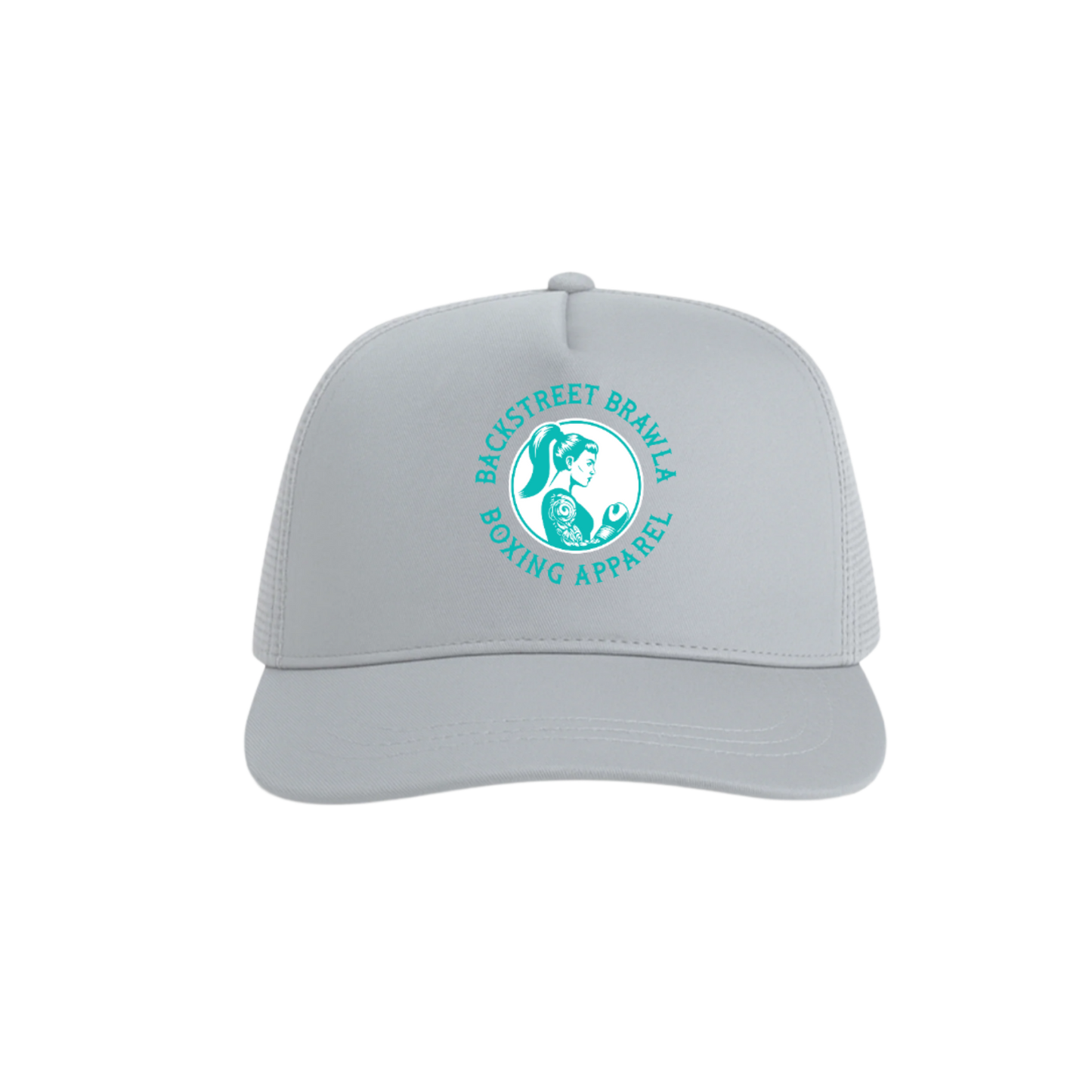 Womens Backstreet Brawla Boxing Apparel Logo Trucker Hat