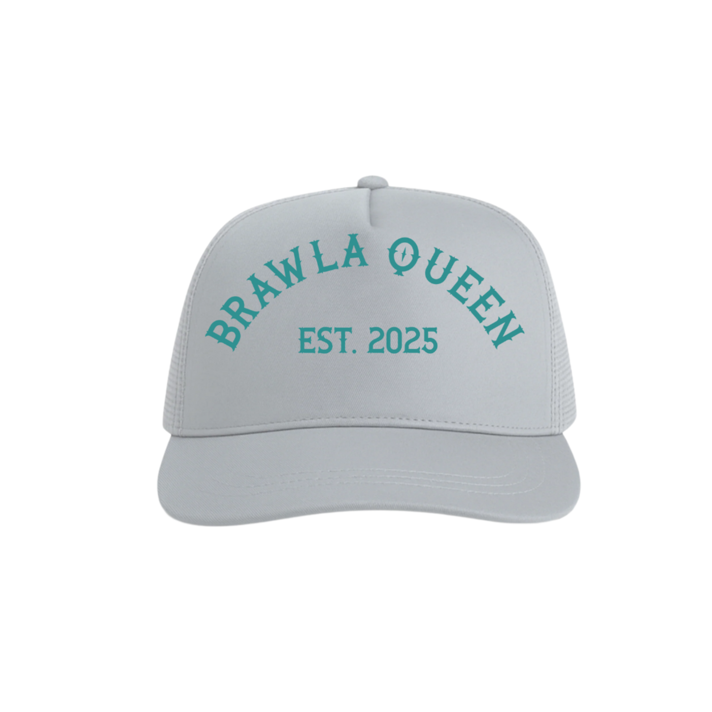 Womens Brawla Queen Est.2025 Trucker Hat