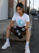 Womens Eat Sleep Brawl Repeat T- Shirt