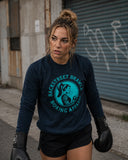 Womens Eat Sleep Brawl Repeat Jumper