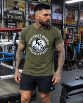 Mens Eat Sleep Brawl Repeat T-Shirt