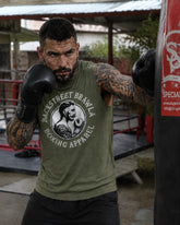 Mens Built to Brawl Singlet Top