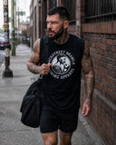 Mens Eat Sleep Brawl Repeat Singlet Top