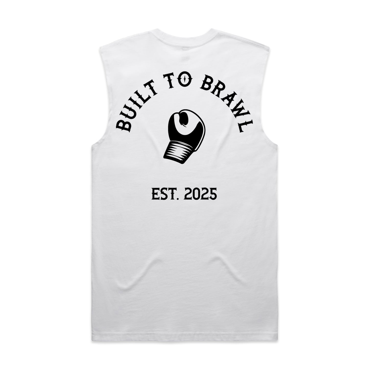 Mens Built to Brawl Singlet Top