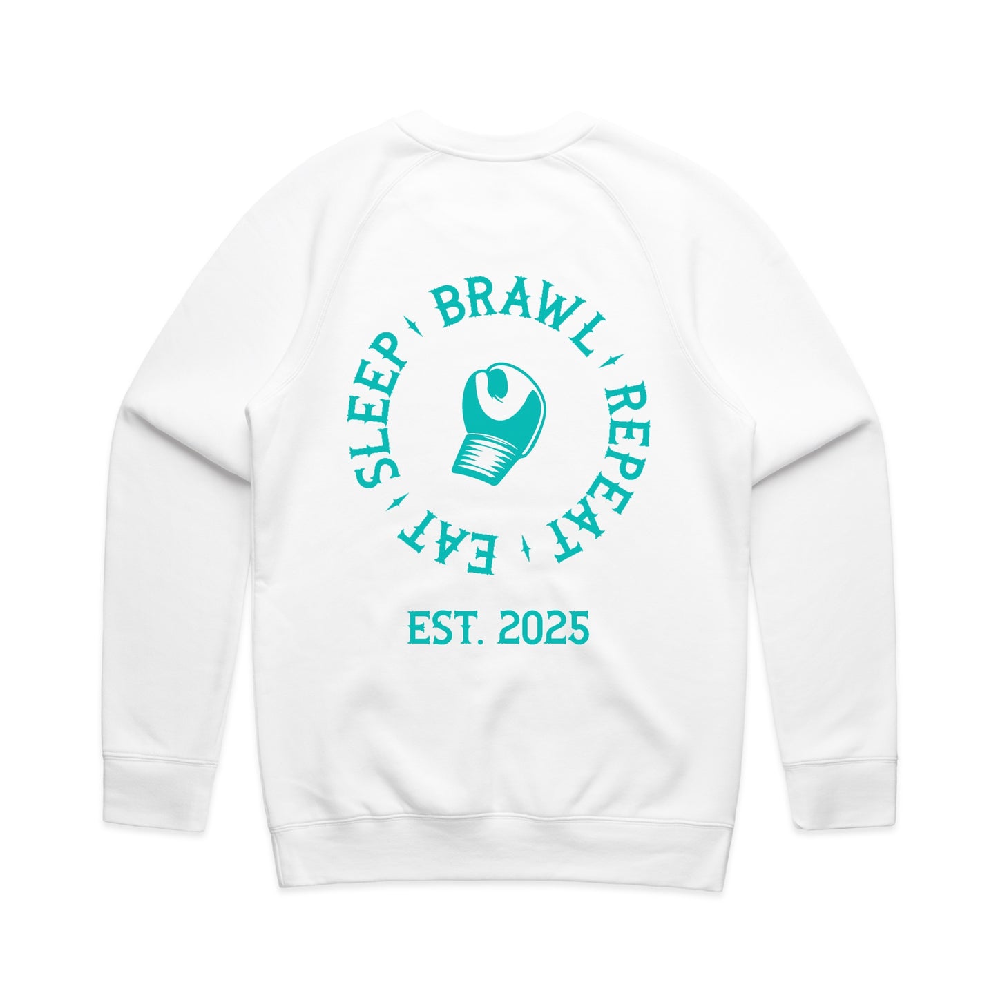 Womens Eat Sleep Brawl Repeat Jumper