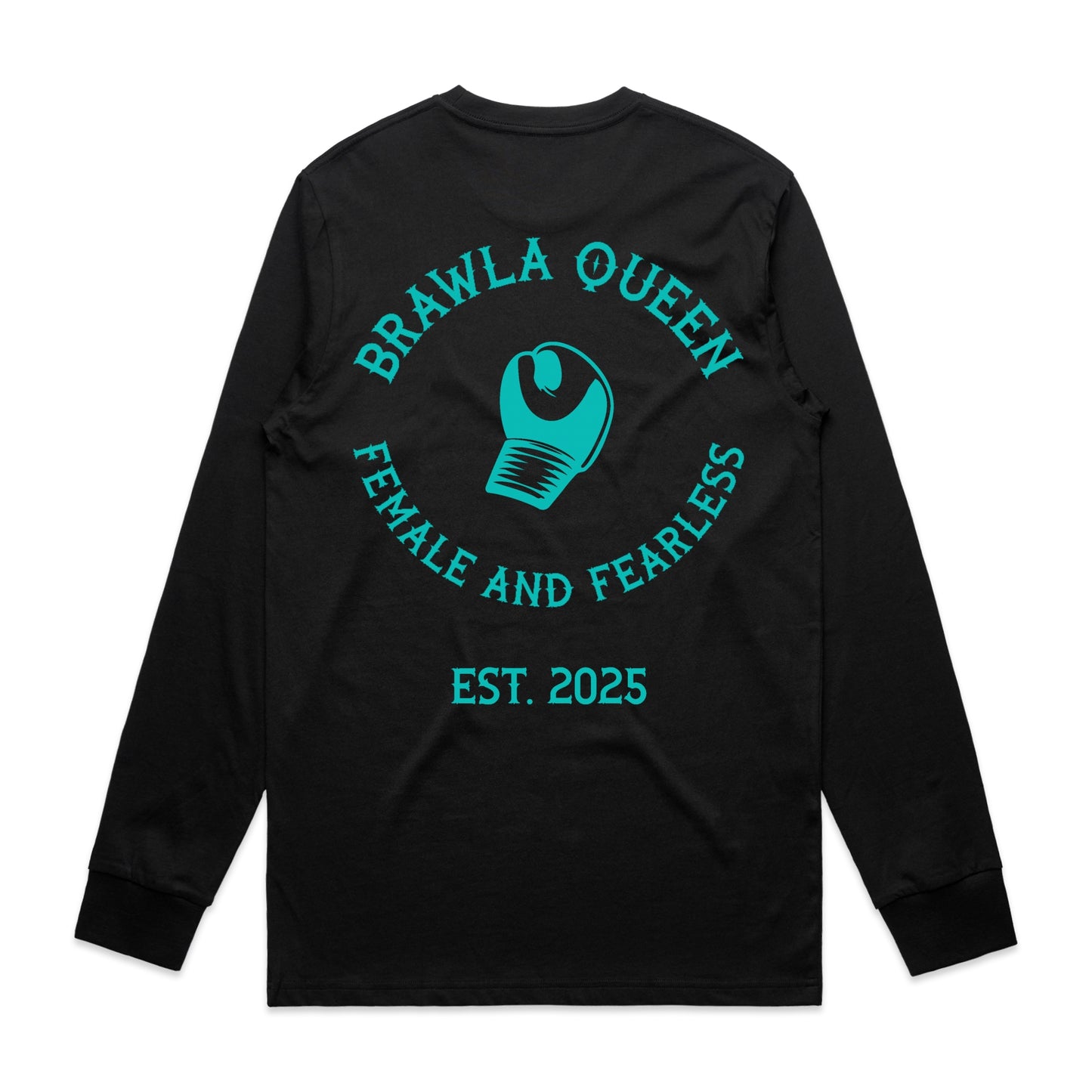 Womens Brawla Queen Long Sleeve Tee