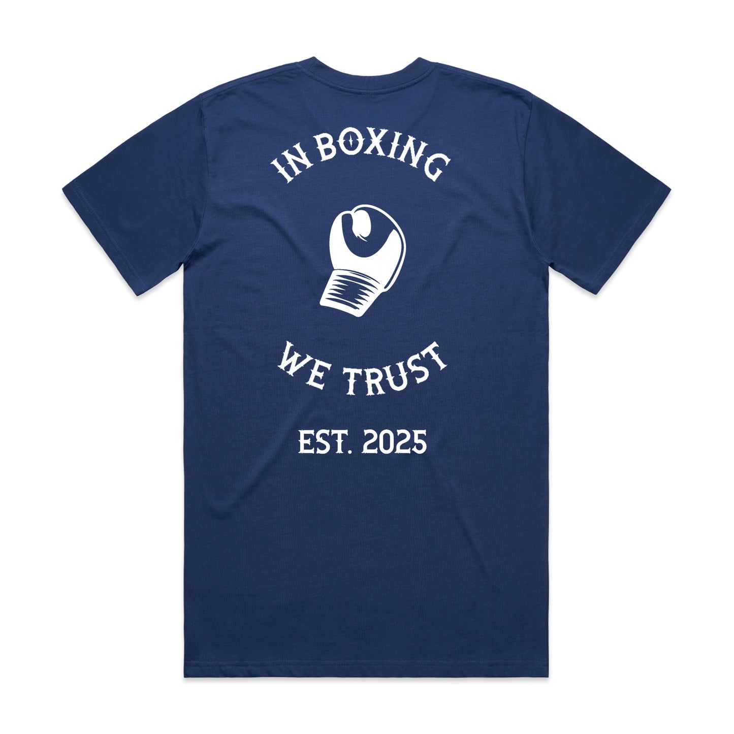 MENS IN BOXING WE TRUST T- SHIRT