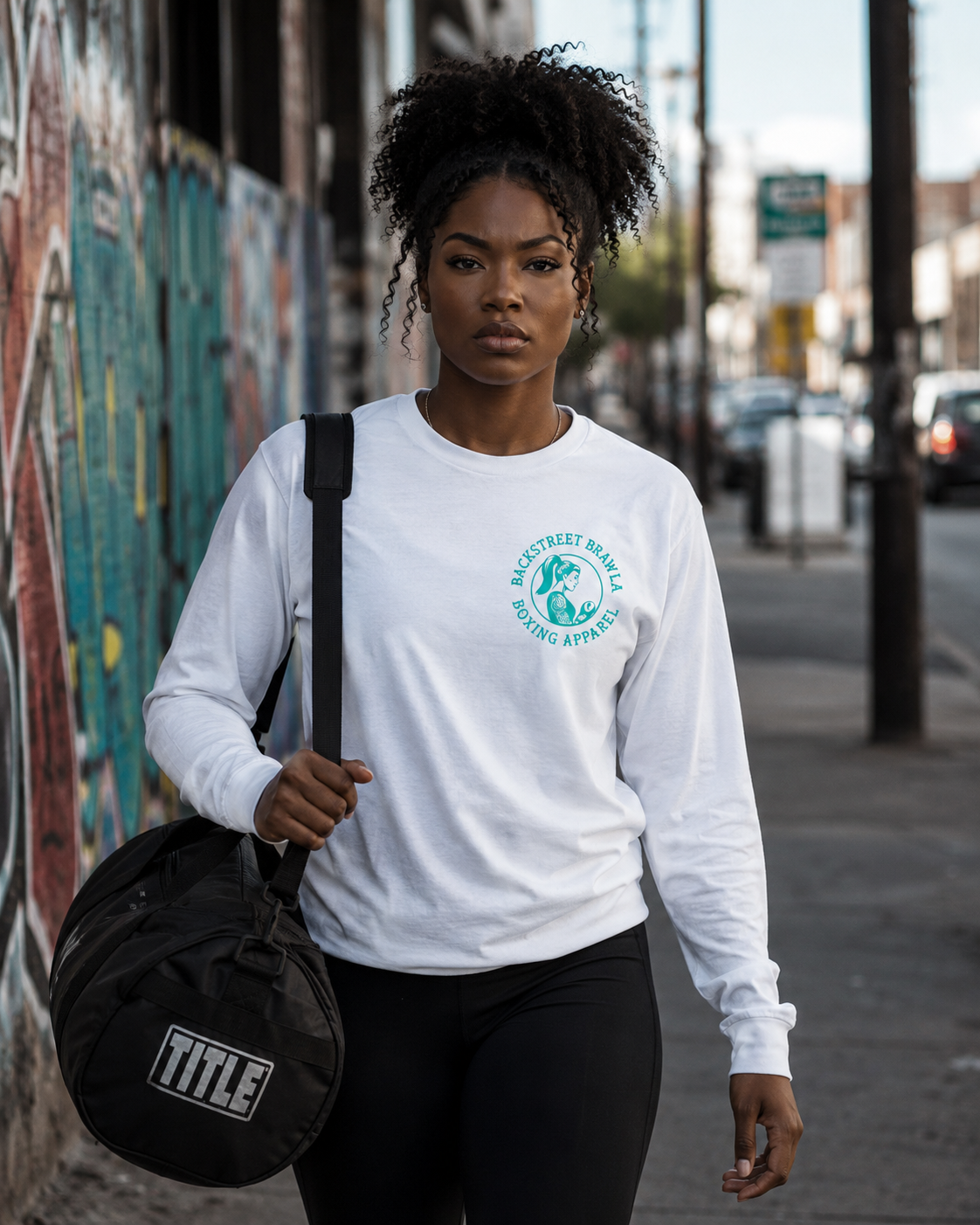 Womens Under Cover Brawla Long Sleeve Tee