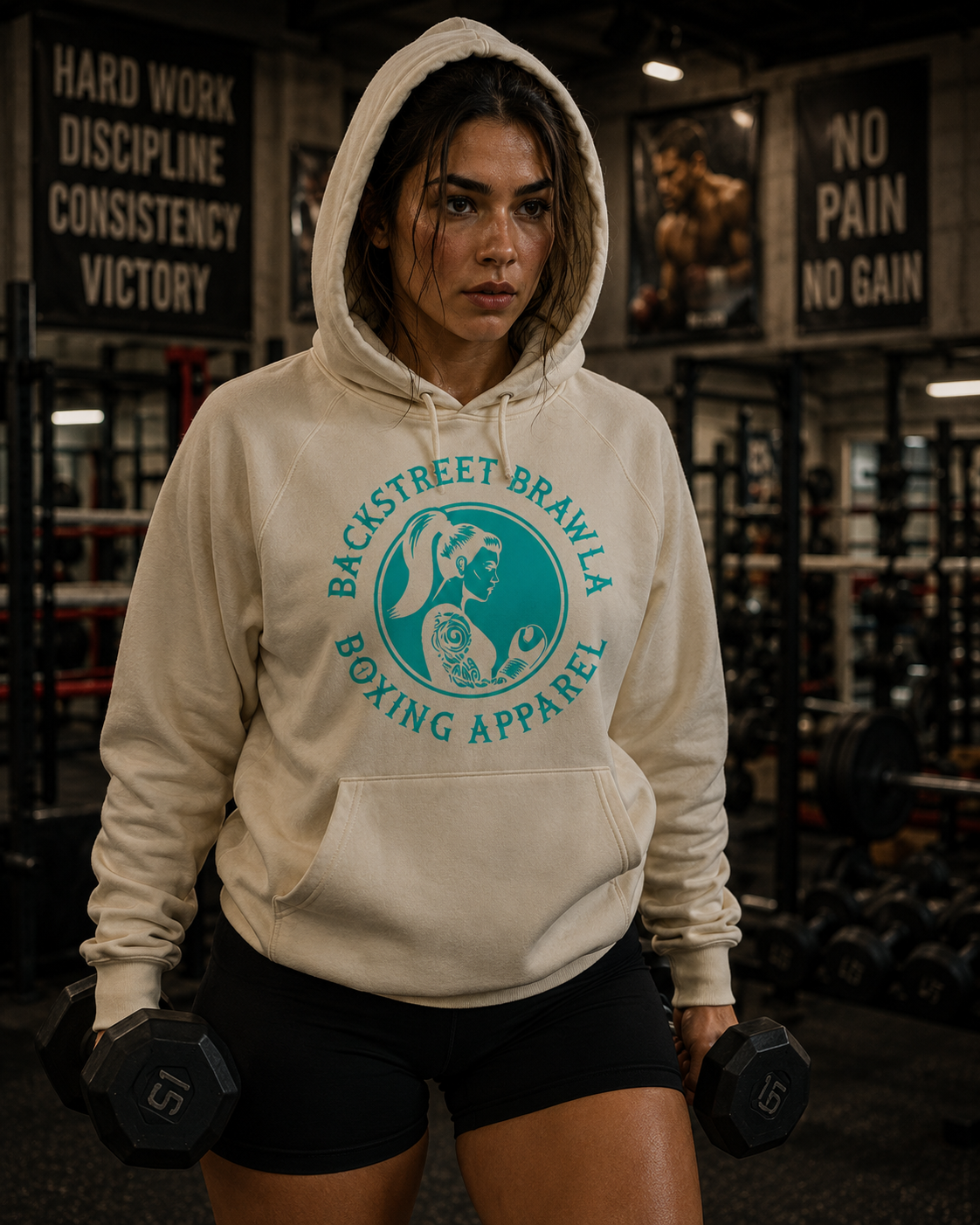 Womens Brawla Queen Hoodie