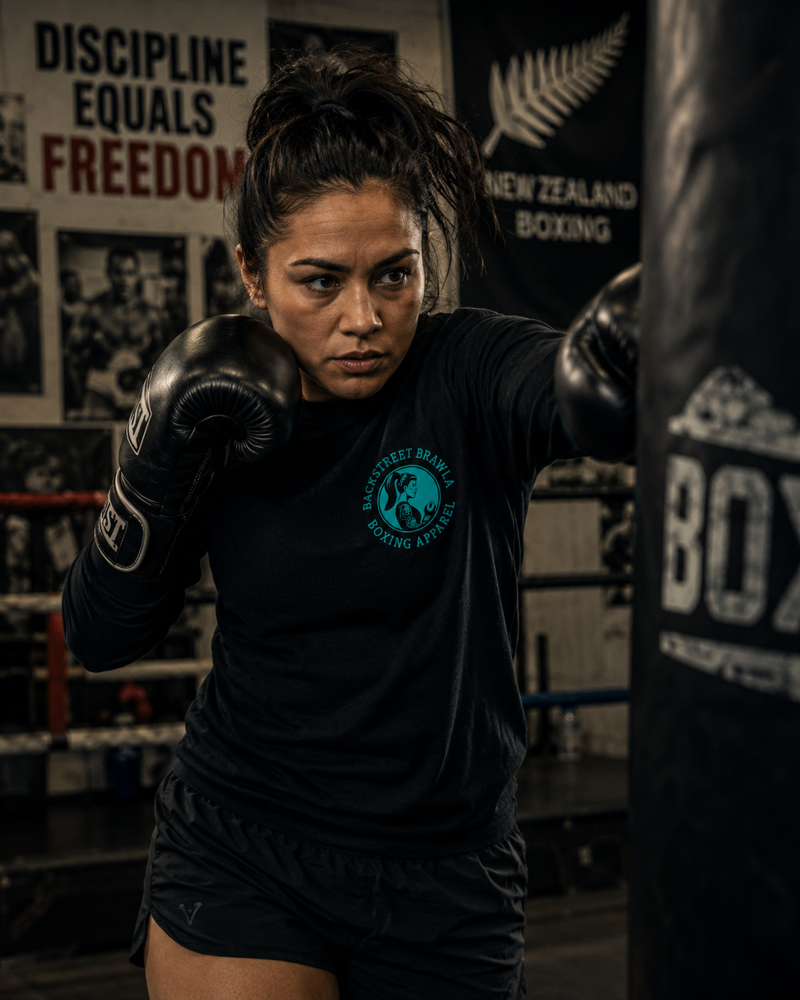 Womens Under Cover Brawla Long Sleeve Tee