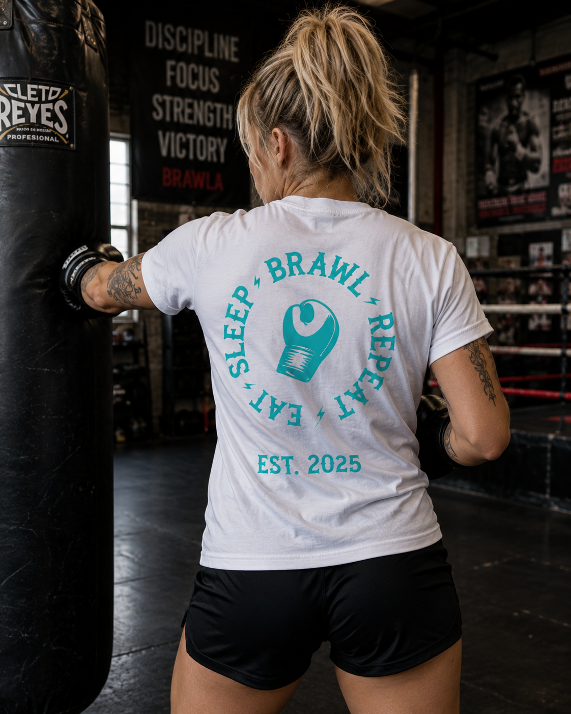 Womens Brawla Queen T- Shirt