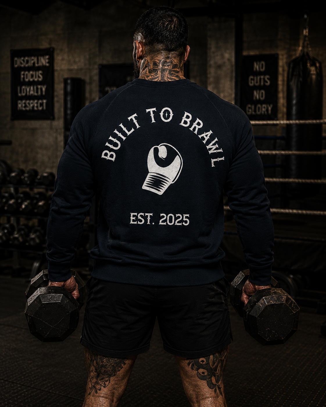 Mens Built to Brawl Jumper
