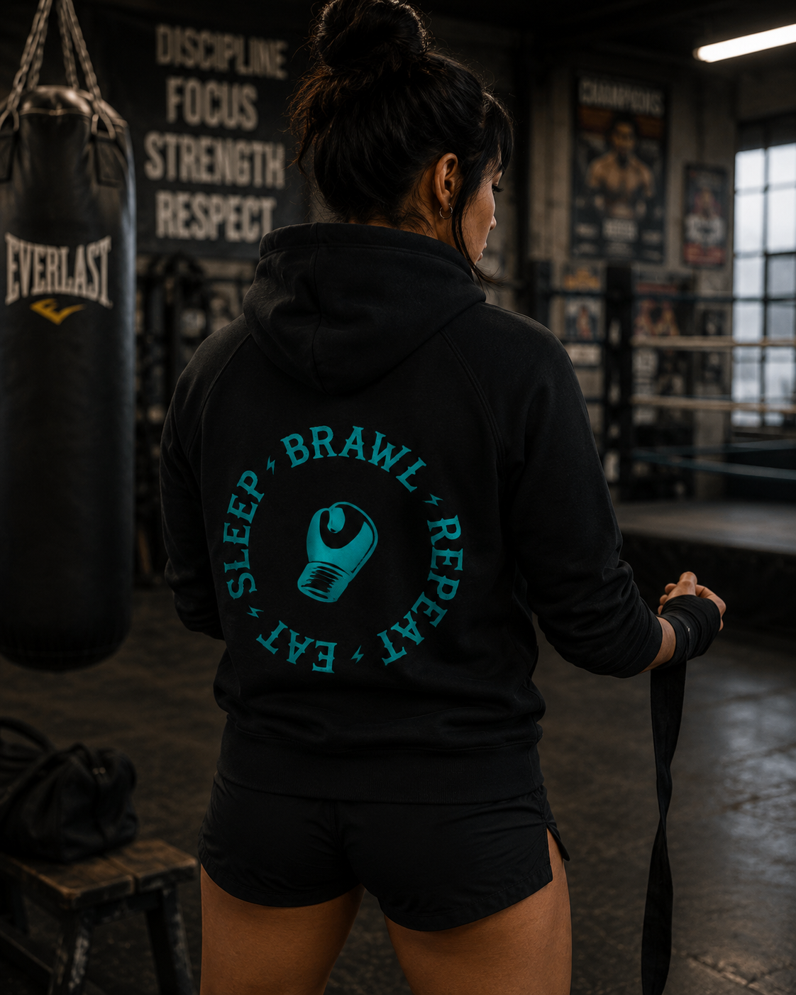 Womens Brawla Queen Hoodie