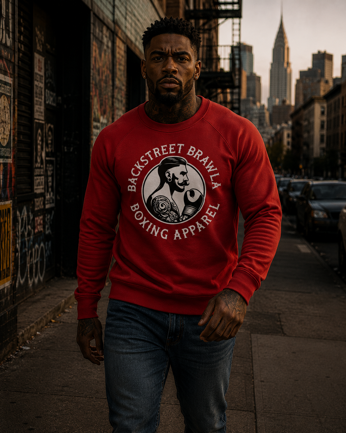 Mens Built to Brawl Jumper