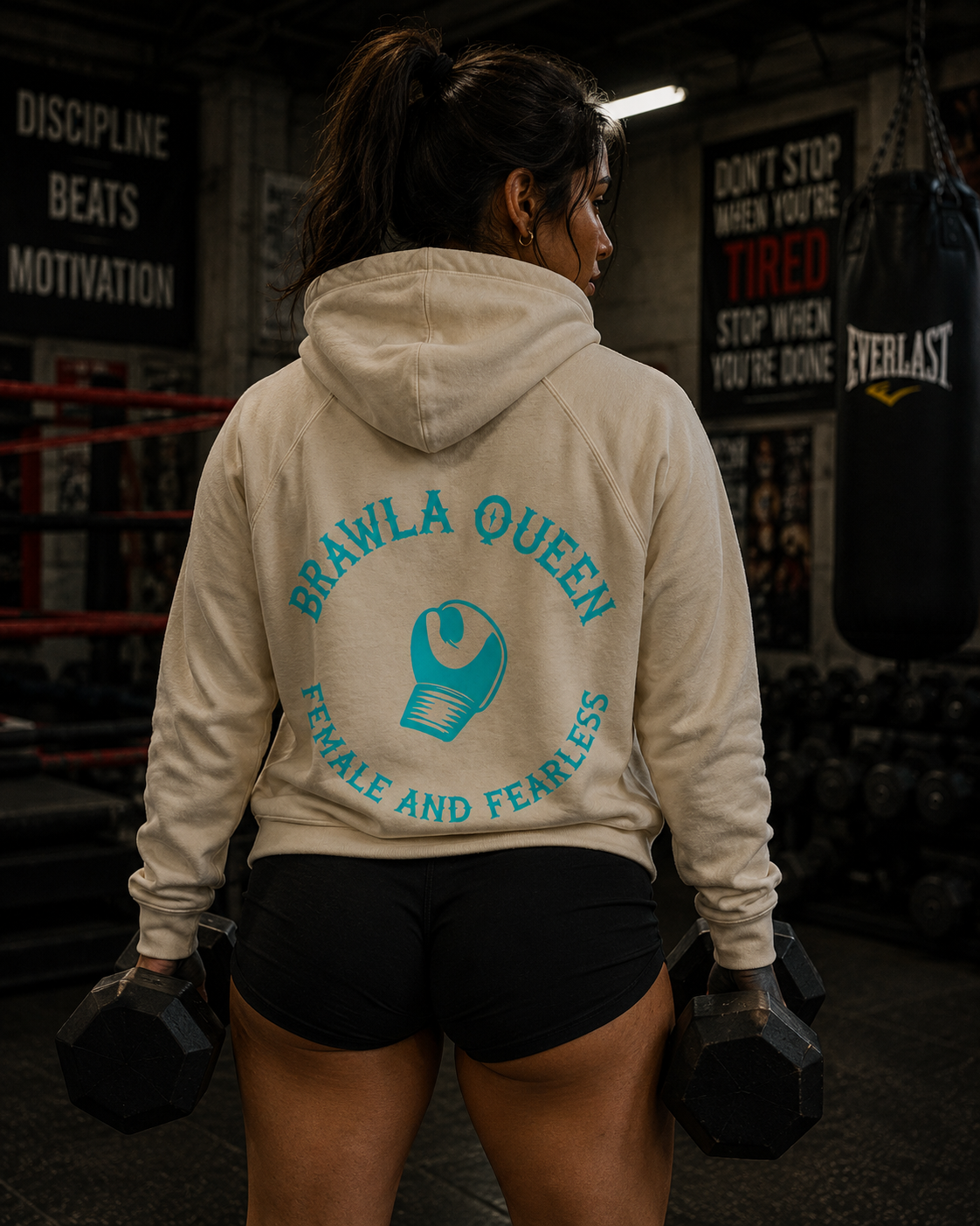 Womens Brawla Queen Hoodie