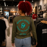 Womens Brawla Queen Long Sleeve Tee