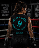 Womens Brawla Queen Singlet Top