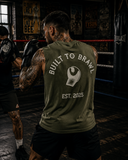 Mens Built to Brawl Singlet Top