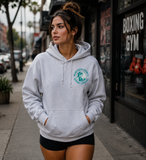 Womens Under Cover Brawla Hoodie - White Marle