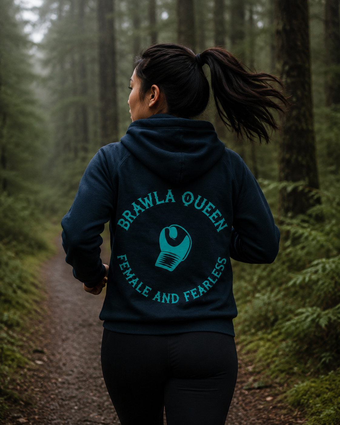 Womens Brawla Queen Hoodie