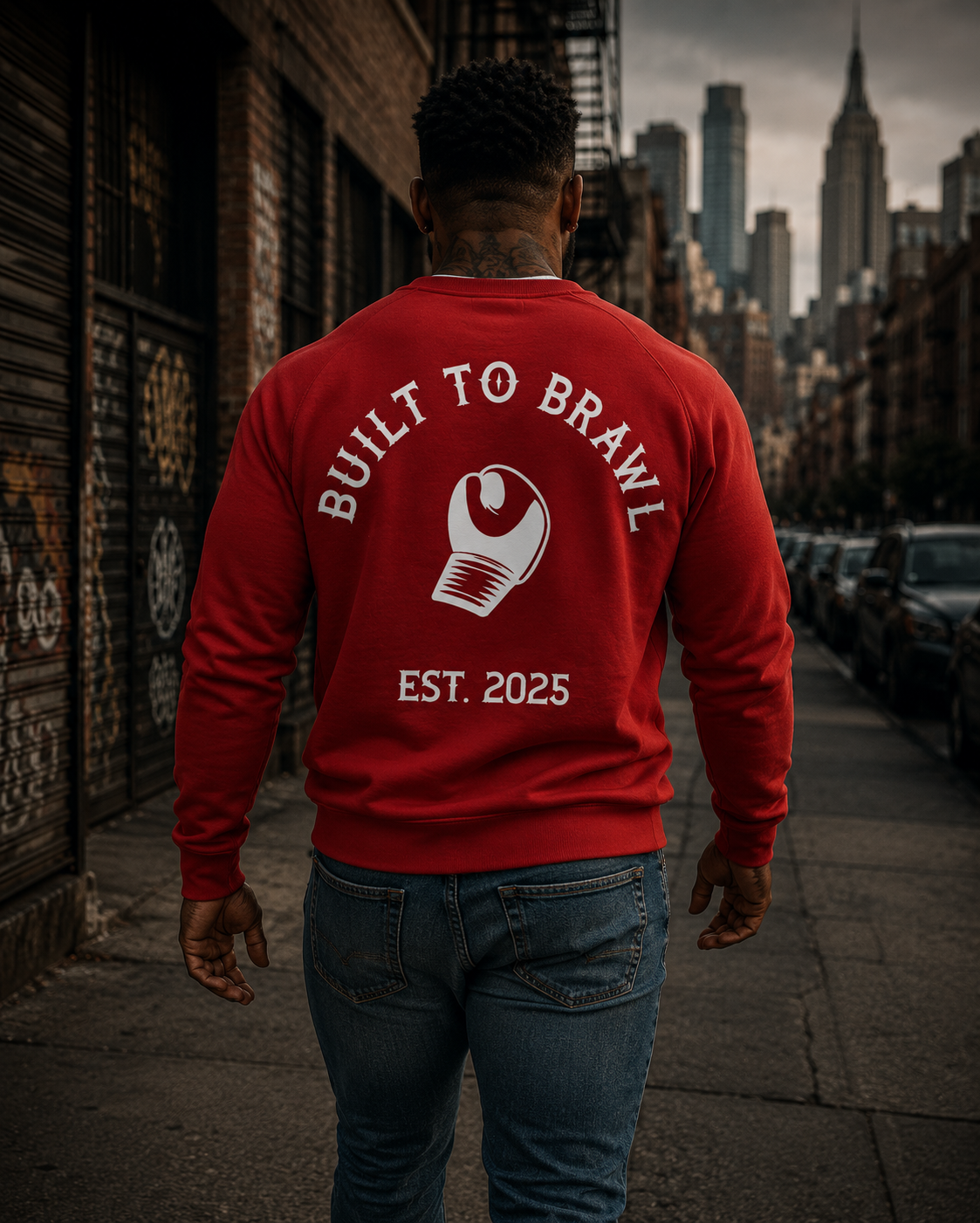 Mens Built to Brawl Jumper