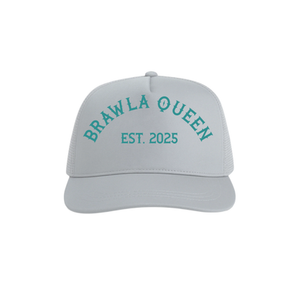 Womens Brawla Queen Est.2025 Trucker Hat