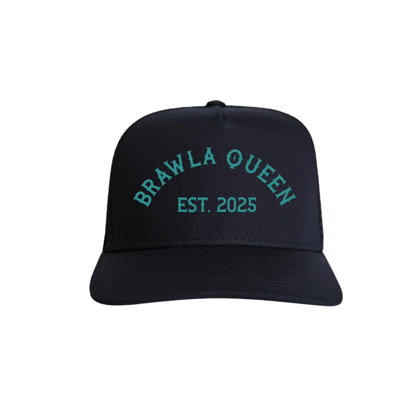 Womens Brawla Queen Est.2025 Trucker Hat