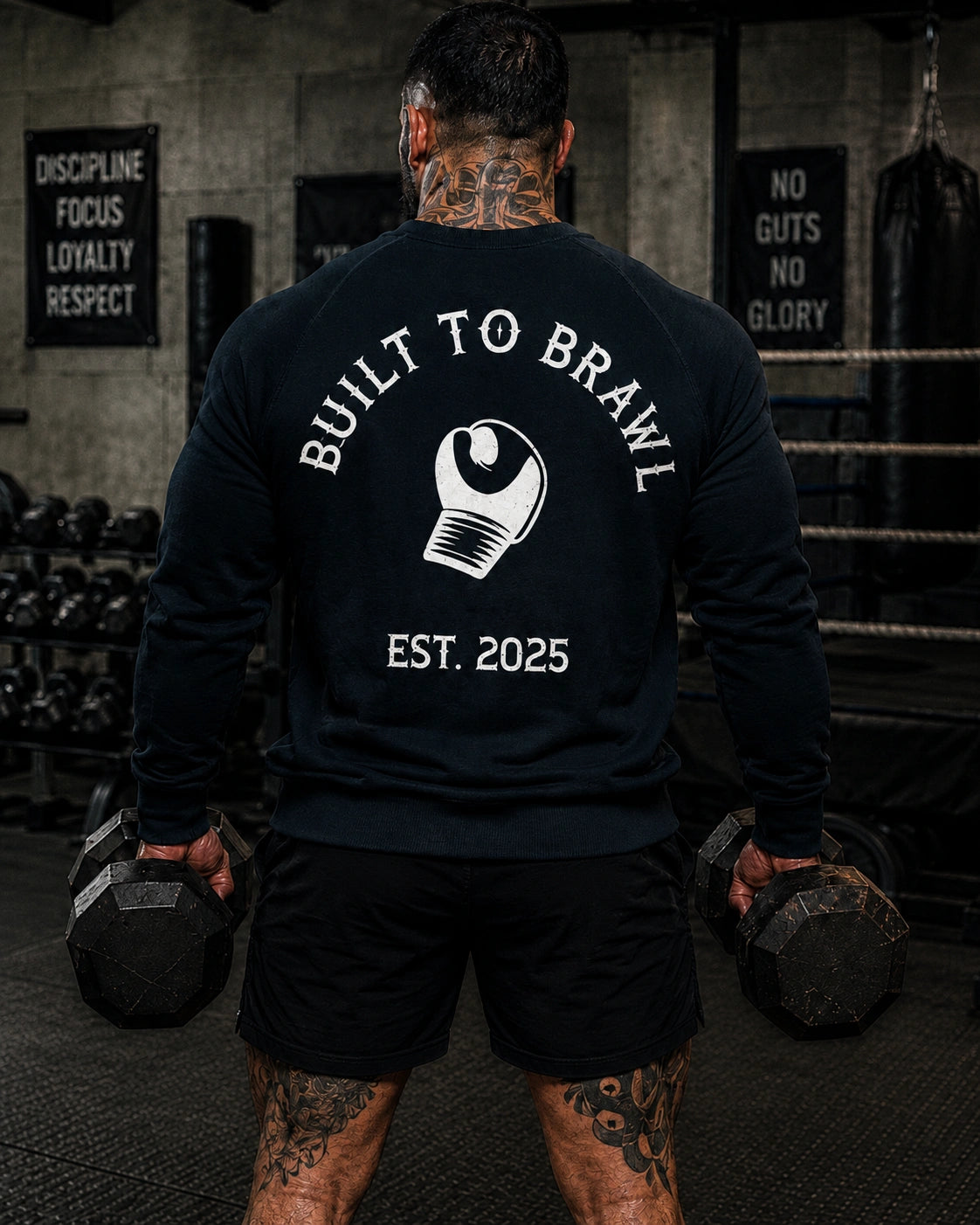 Mens Built to Brawl Jumper