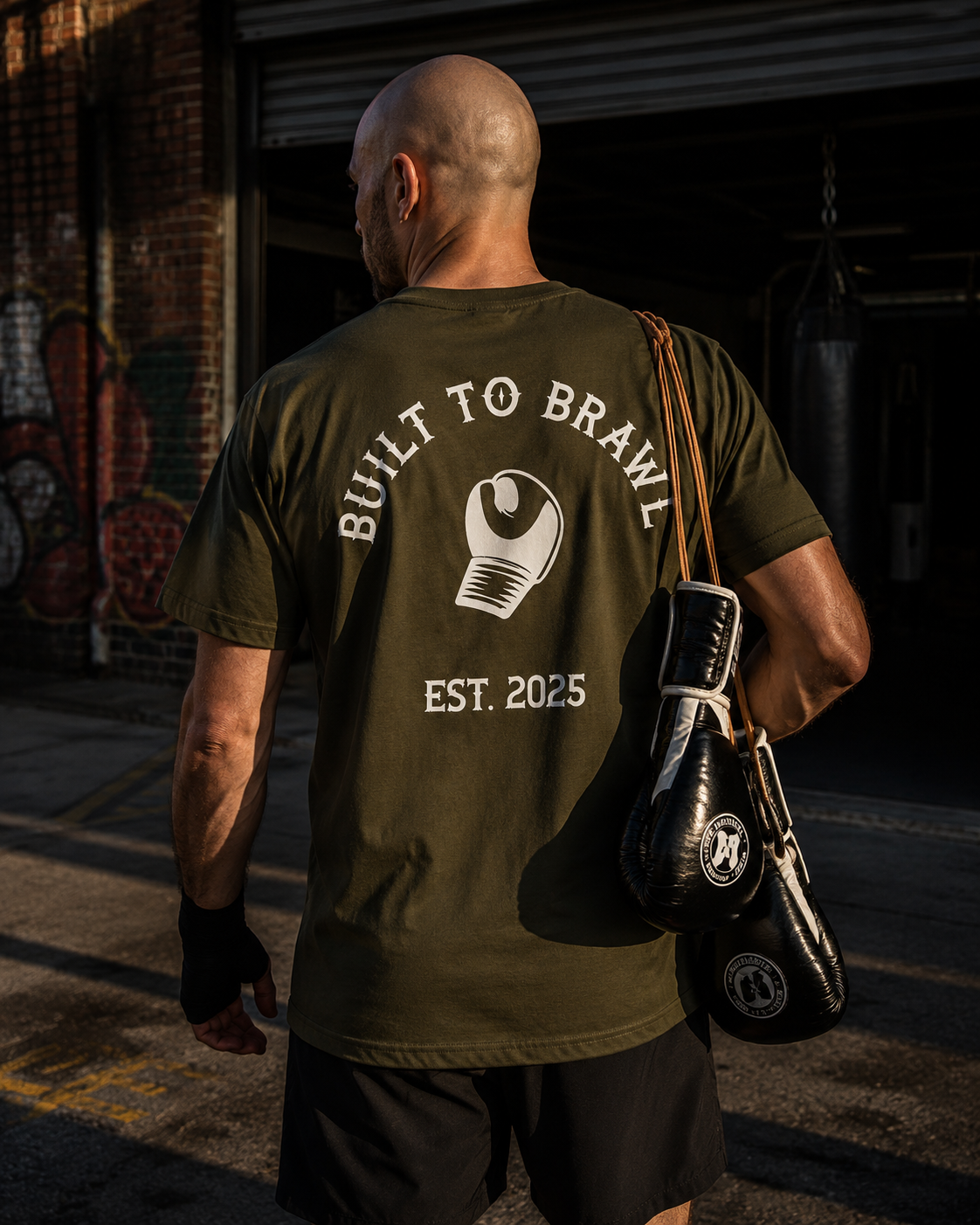 Mens Built To Brawl T-Shirt