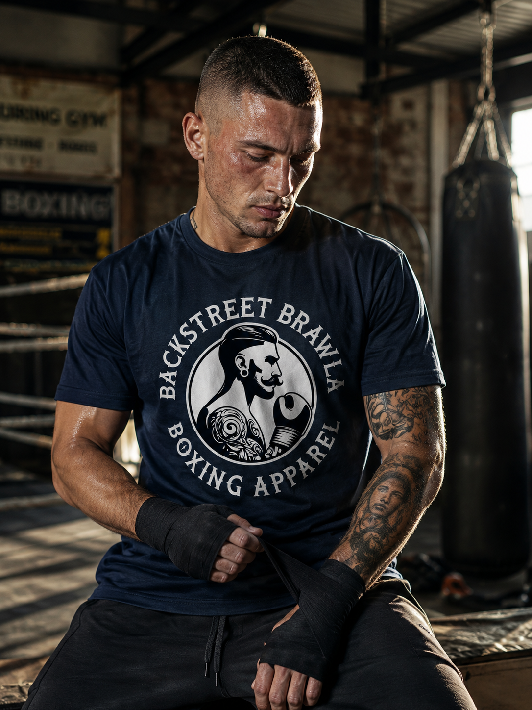 Mens Built To Brawl T-Shirt