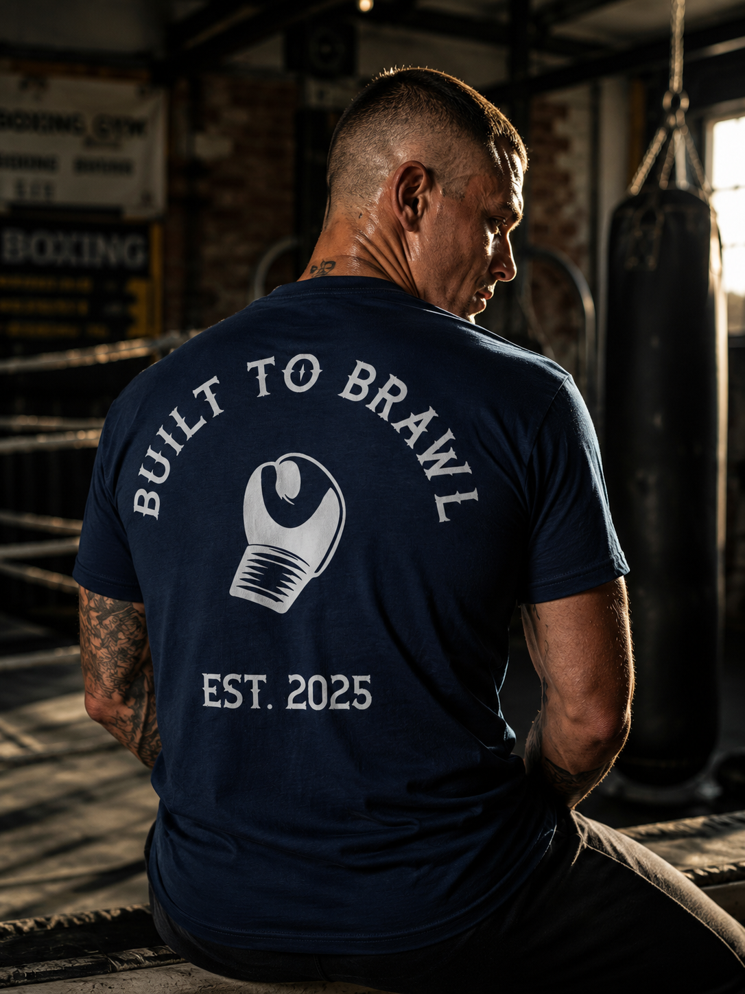 Mens Built To Brawl T-Shirt