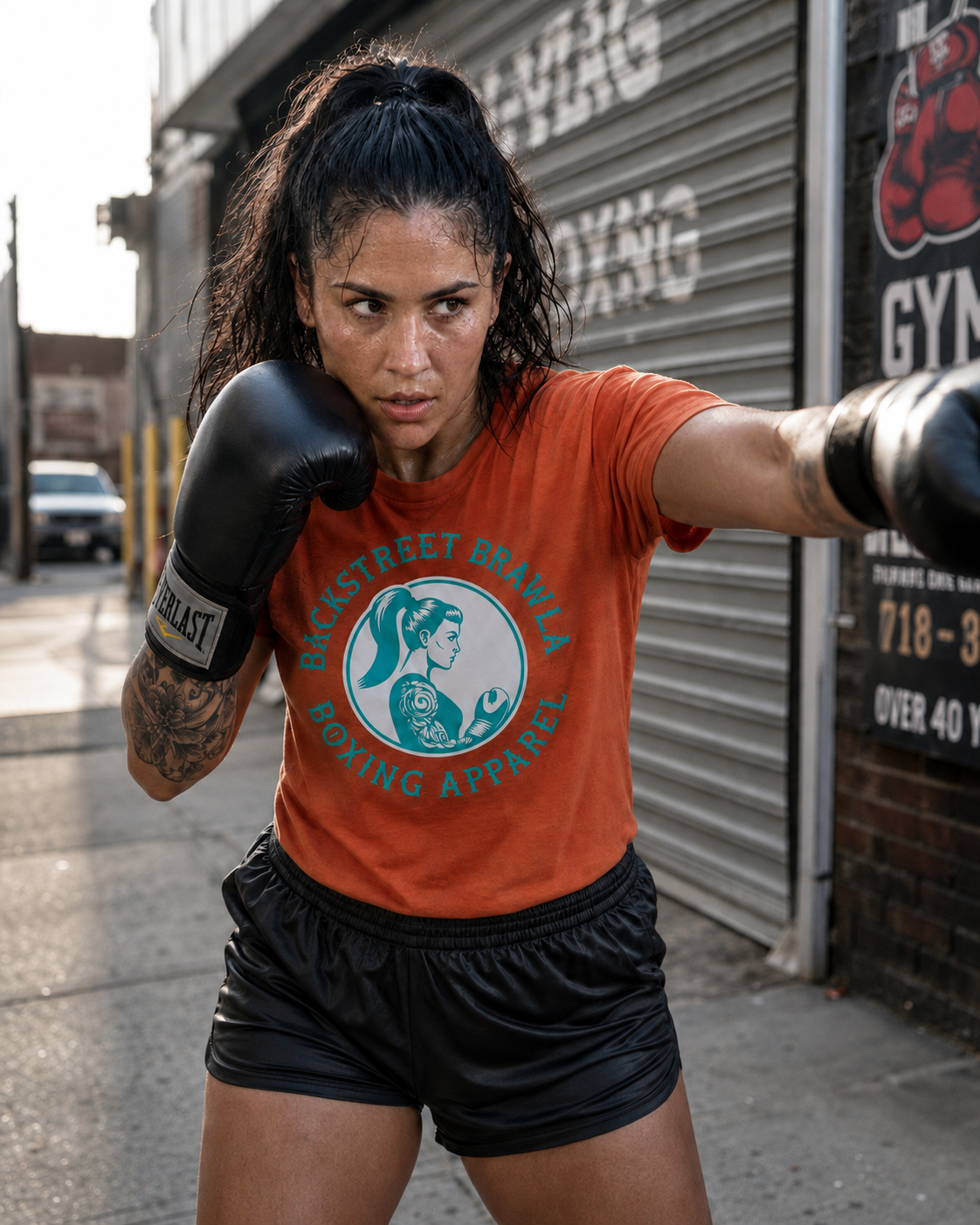 Womens Brawla Queen T- Shirt