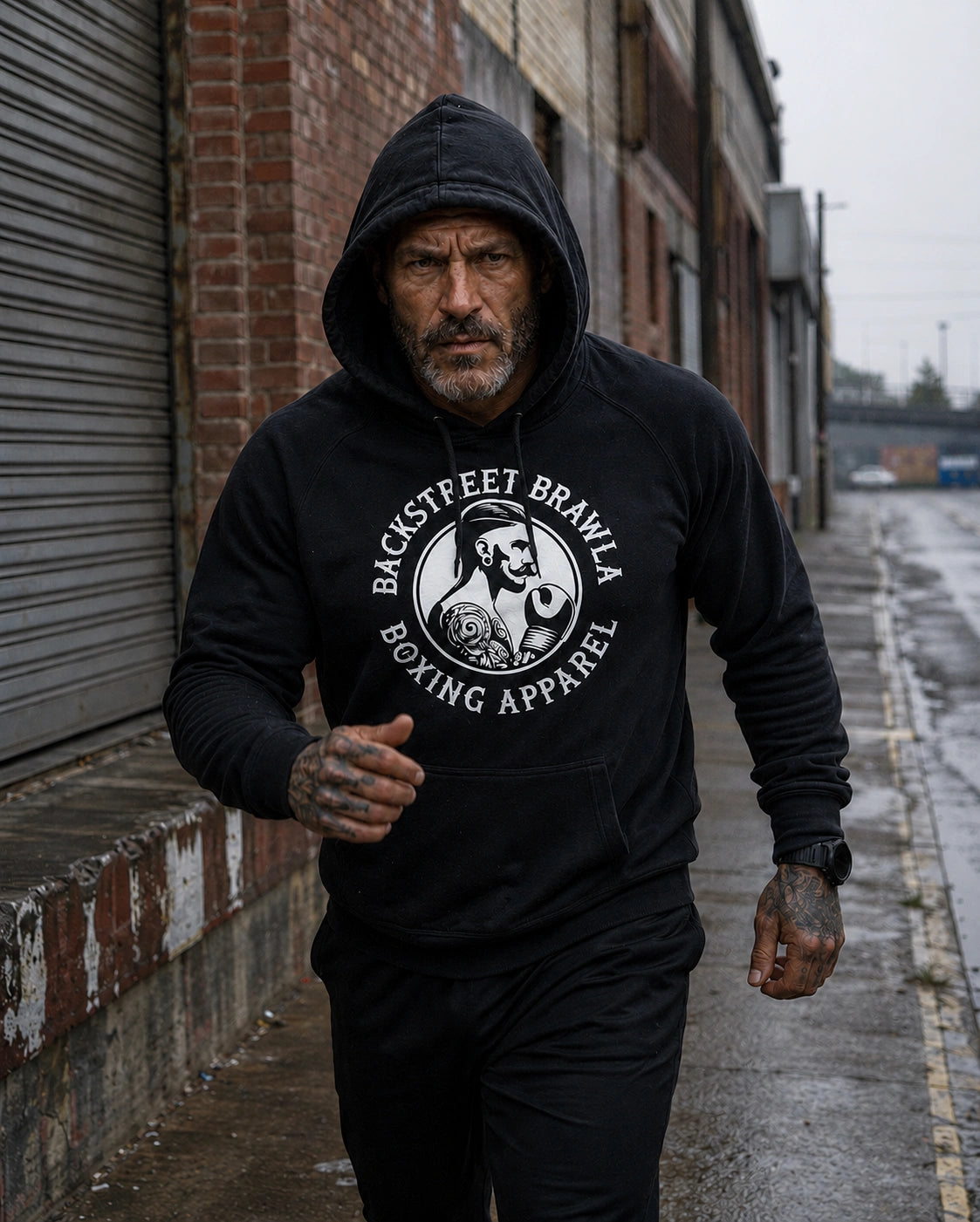 Mens Built to Brawl Hoodie
