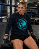Womens Eat Sleep Brawl Repeat Jumper