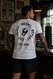Mens Eat Sleep Brawl Repeat T-Shirt