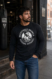 Mens Eat Sleep Brawl Repeat Long Sleeve Tee