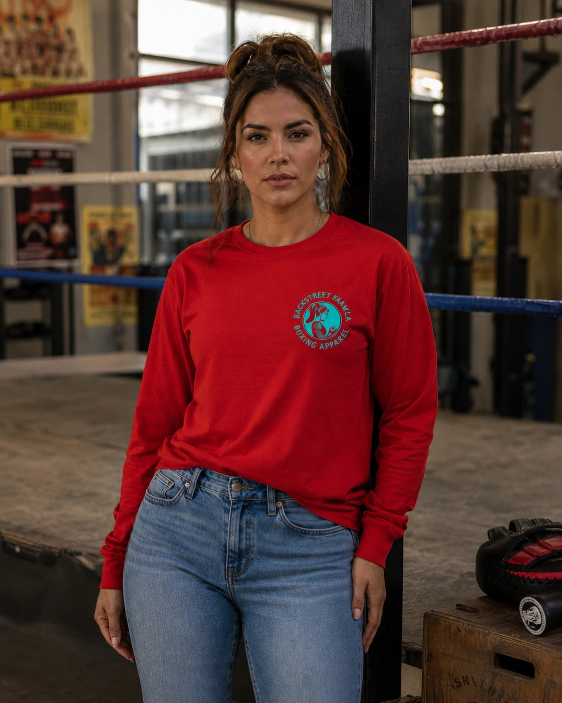 Womens Under Cover Brawla Long Sleeve Tee