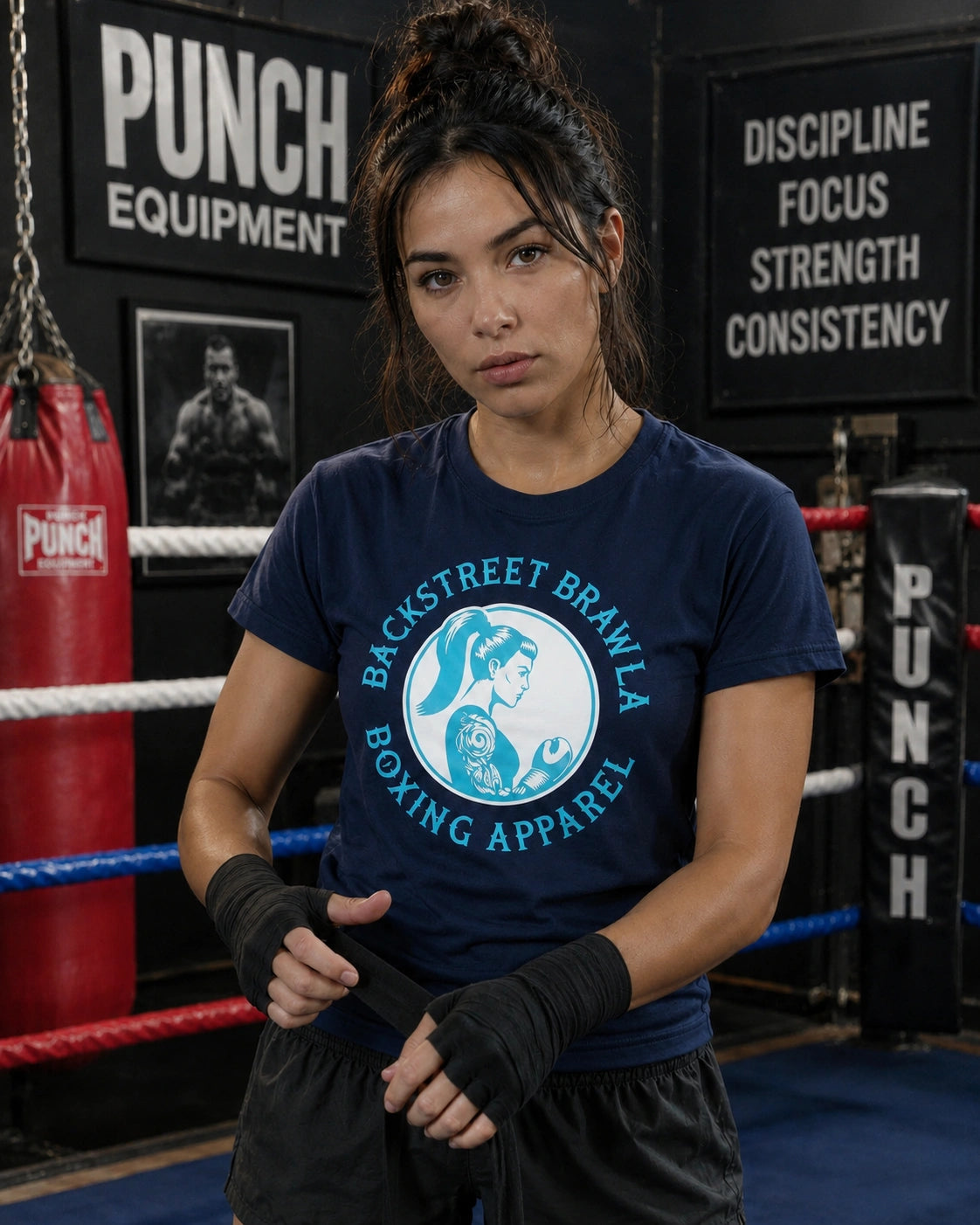 Womens Brawla Queen T- Shirt