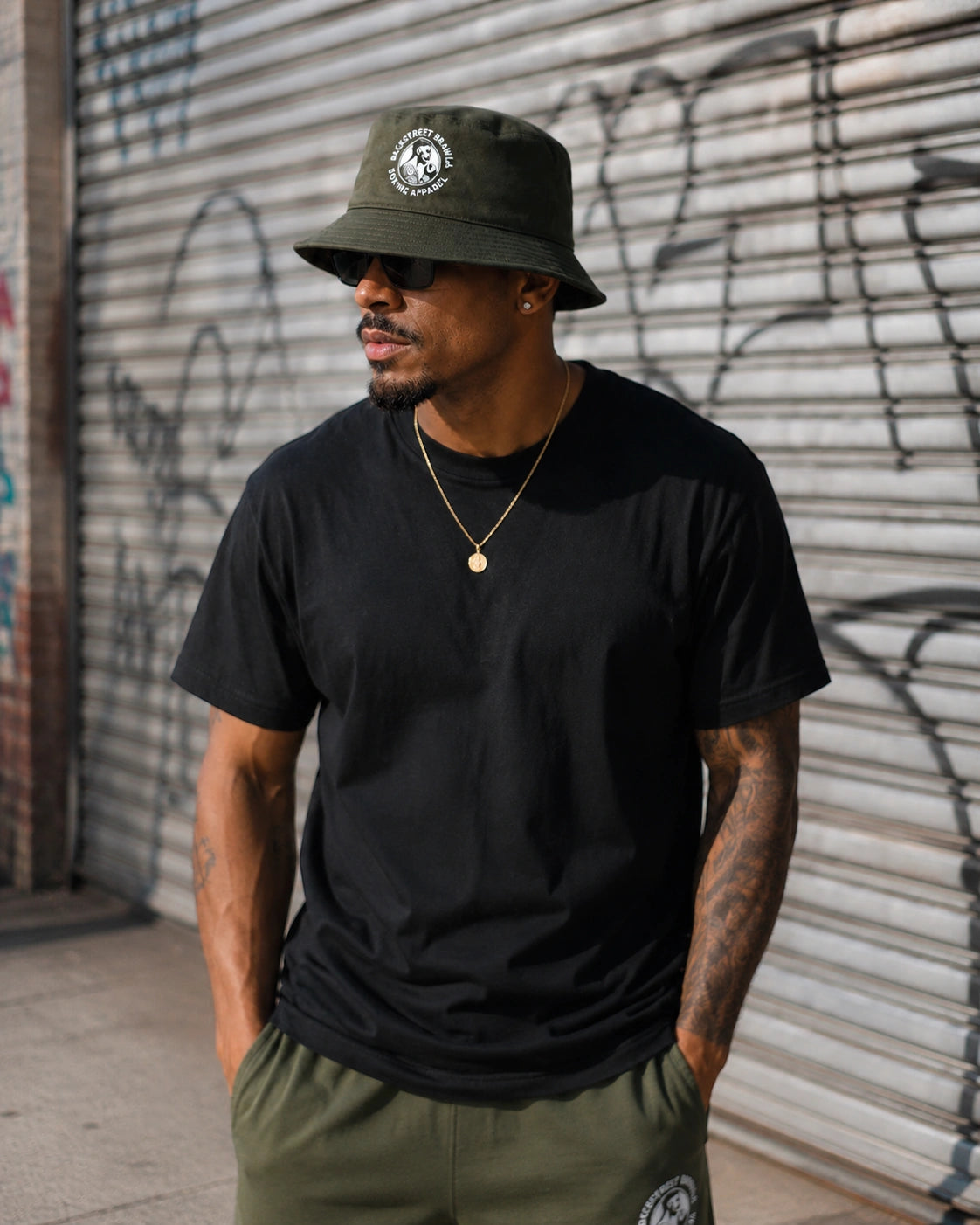 Mens Backstreet Brawla Bucket Hat