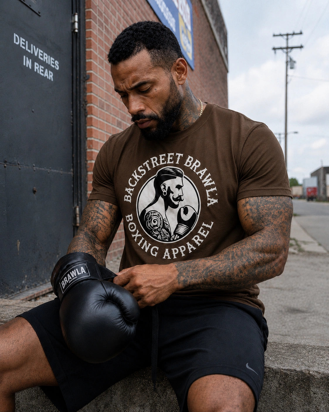 Mens Built To Brawl T-Shirt