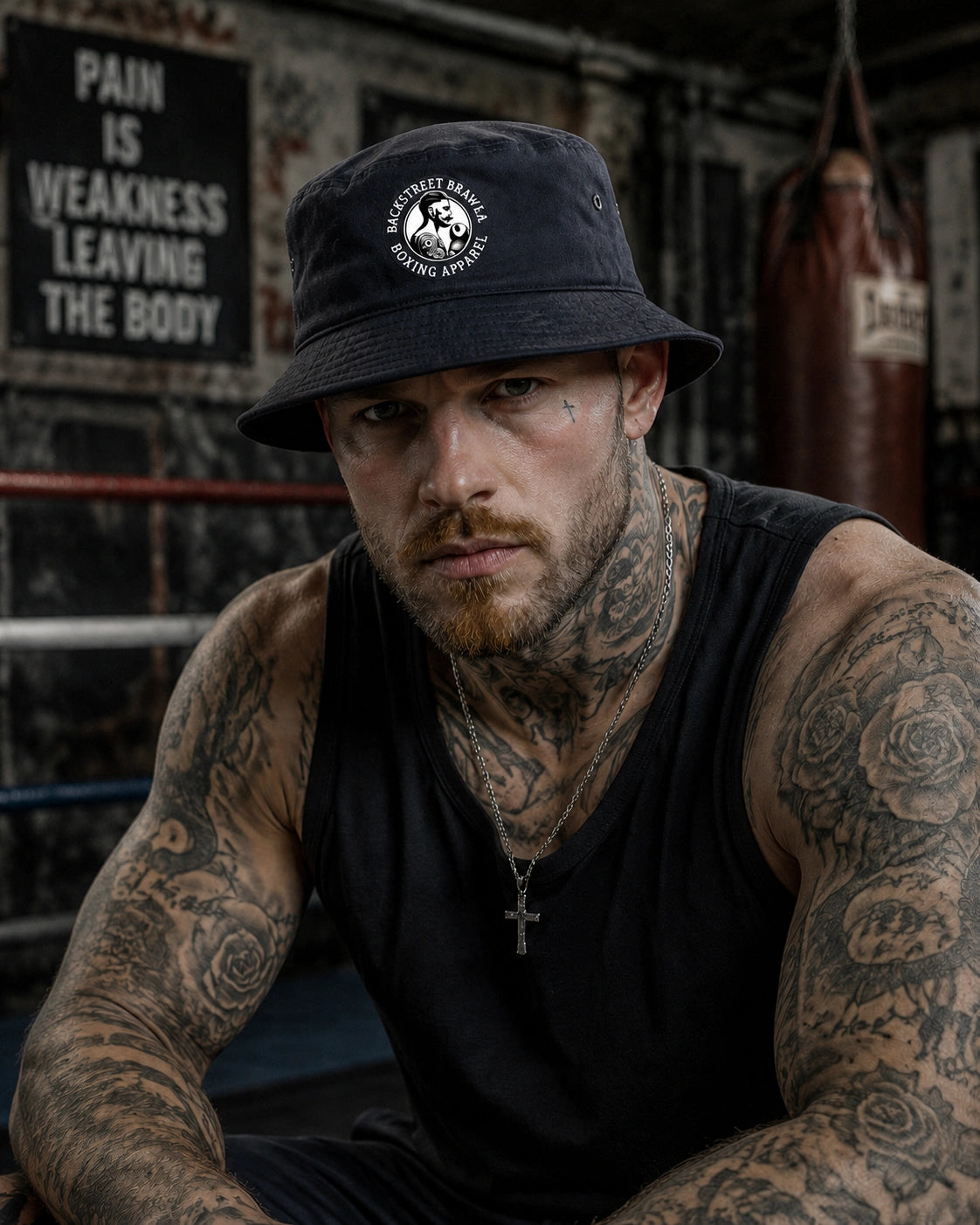 Mens Backstreet Brawla Bucket Hat