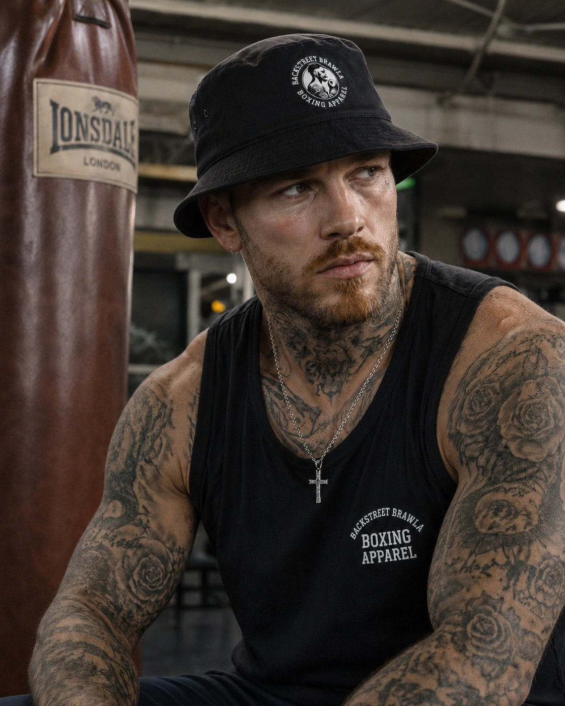 Mens Backstreet Brawla Bucket Hat