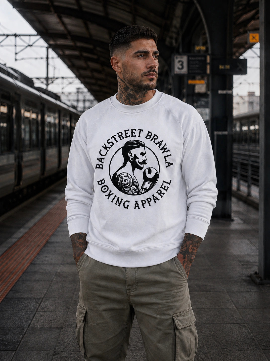 Mens Built to Brawl Jumper