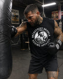 Mens Eat Sleep Brawl Repeat Singlet Top